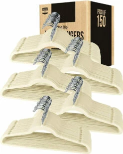 Utopia Home Velvet Suit Hangers 50 Pack Heavy Duty Non Slip Premium Ivory -Home Appliances Store utopia home velvet suit hangers 50 pack heavy duty non slip premium ivory 52585.1665654972