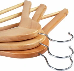 Utopia Home Wooden Hangers Pack Of 20 & 80 Suit Hangers Premium Natural Finish -Home Appliances Store utopia home wooden hangers pack of 20 and 80 suit hangers premium natural finish 33727.1719493901