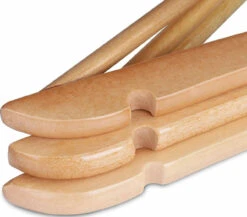 Utopia Home Wooden Hangers Pack Of 20 & 80 Suit Hangers Premium Natural Finish -Home Appliances Store utopia home wooden hangers pack of 20 and 80 suit hangers premium natural finish 46077.1719493901