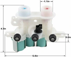 W11096268 W11220230 Washer Water Inlet Valve (OEM) Fit Whirlpool W10632527 -Home Appliances Store w11096268 w11220230 washer water inlet valve oem fit whirlpool w10632527 14445.1692425041
