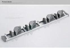 GENERIC Wall Mount Mop Holder Hanger Hooks Kitchen Brush Broom Storage Rack Organizer -Home Appliances Store wall mount mop holder hanger hooks kitchen brush broom storage rack organizer 56114.1712916248