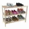 Wooden Shoe Rack Storage Shelf 3 Shelves Hallway Entryway Holds 9 Pairs 2 Wooden Shoe Rack Storage Shelf 3 Shelves Hallway Entryway Holds 9 Pairs -Home Appliances Store wooden shoe rack storage shelf 3 shelves hallway entryway holds 9 pairs 27286.1699034898